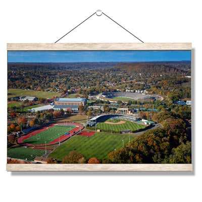 Yale Bulldogs - Aerial Yale Field, Yale Bowl #Hanging Canvas