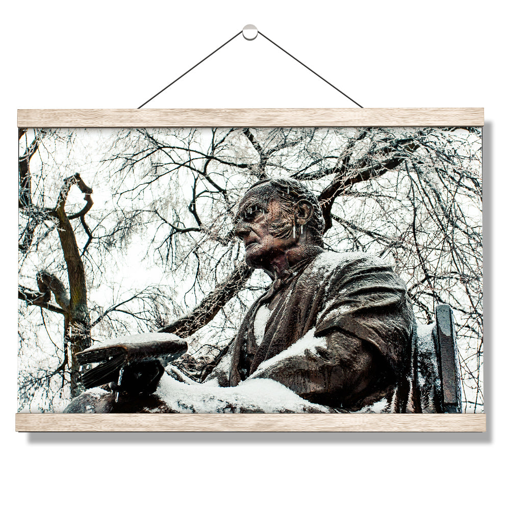 Yale Bulldogs - Woolsey in the Snow #Canvas