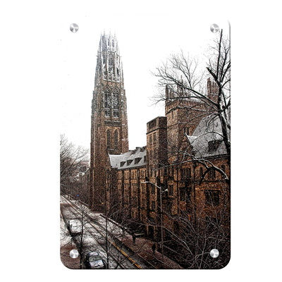 Yale Bulldogs - Harkness Winter -College Wall Art #Metal