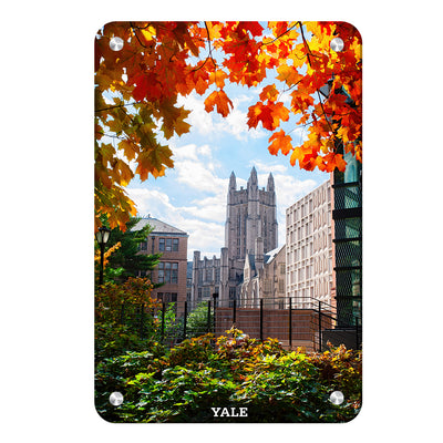 Yale Bulldogs - Sheffield-Sterling-Strathcona Hall Fall #Metal