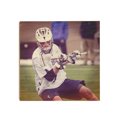 Yale Bulldogs - Lacrosse - College Wall Art #Wood